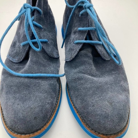 cole hann Lunar Grand suede lace up boots - Picture 6 of 8